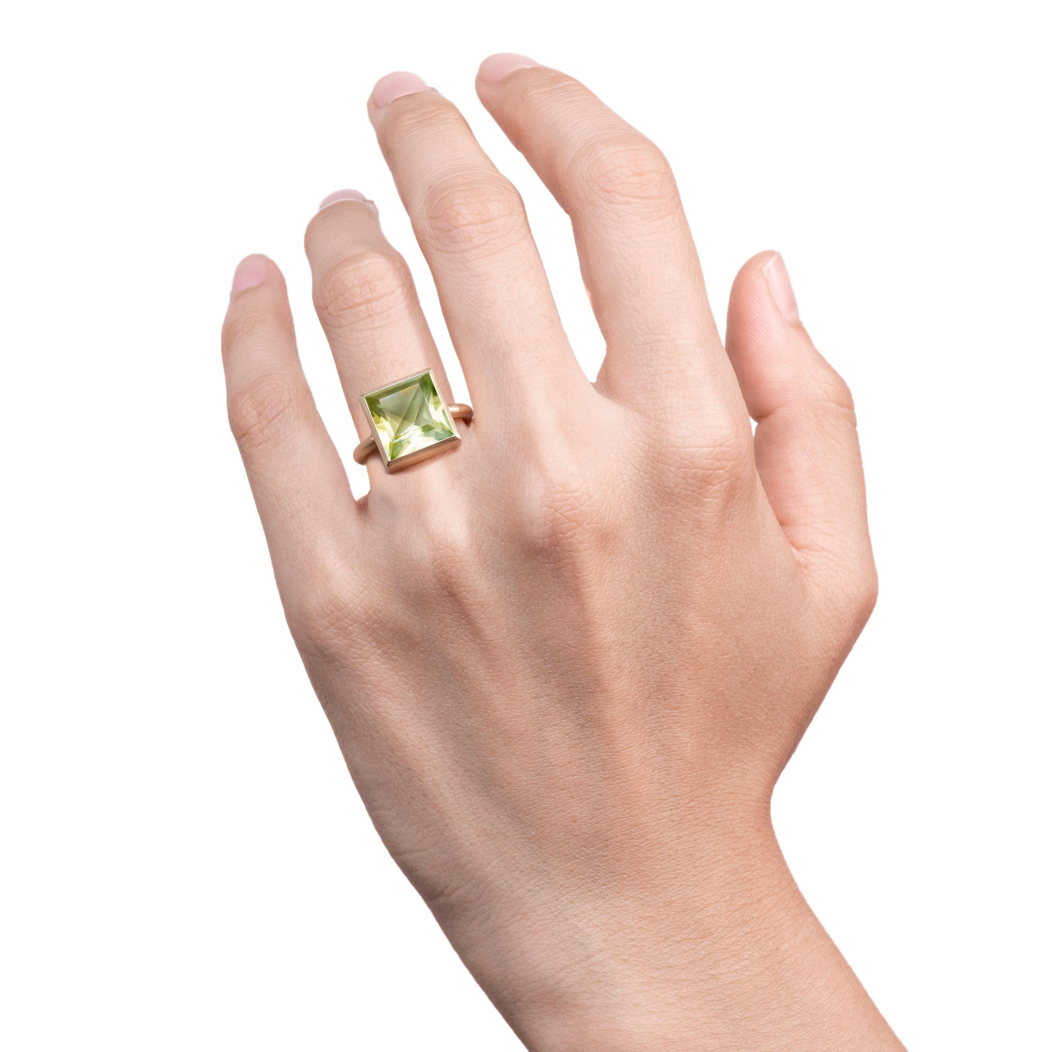 fluorite engagement ring