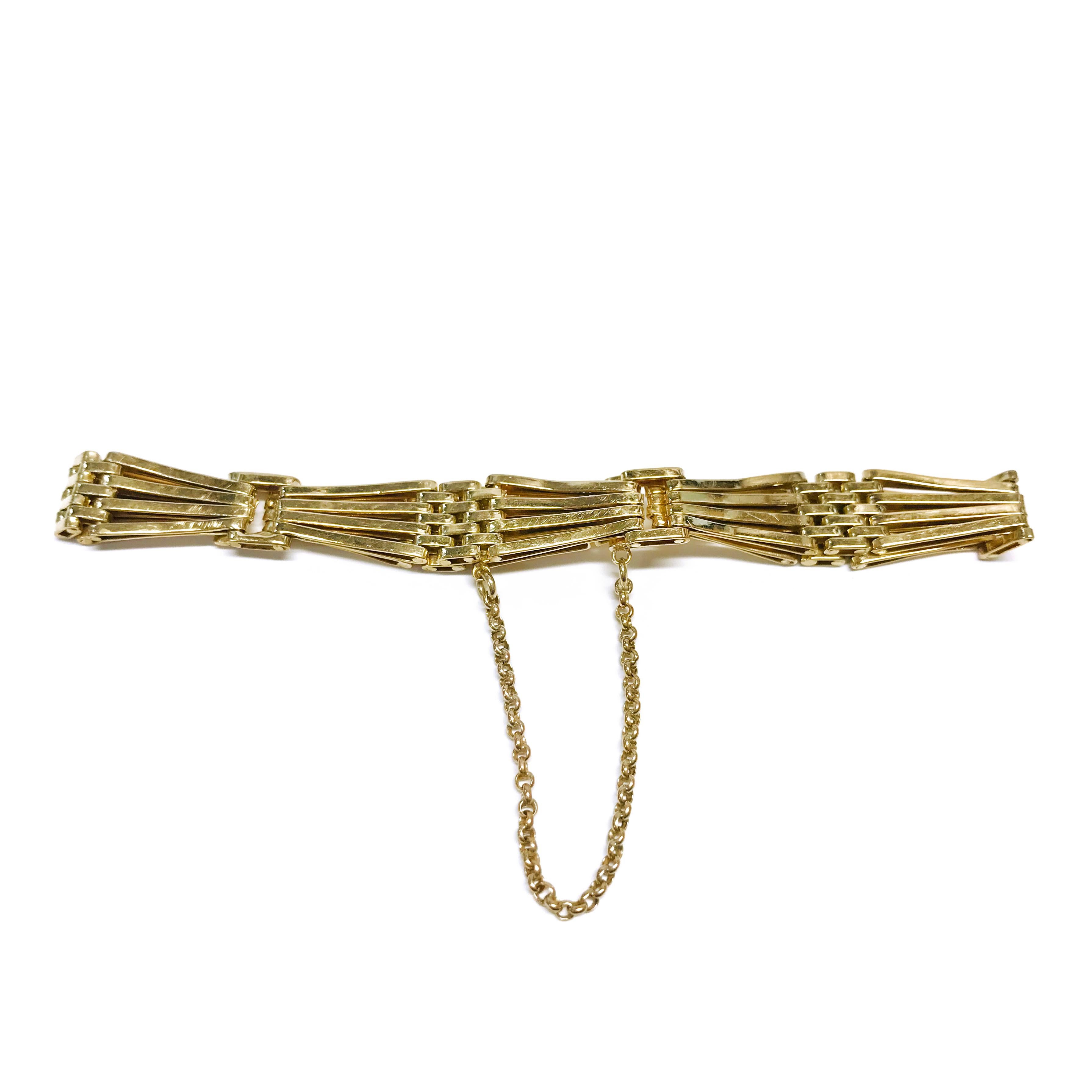 gold chain bracelet 18k