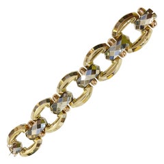 Vintage 18 Karat Gold Links Bracelet