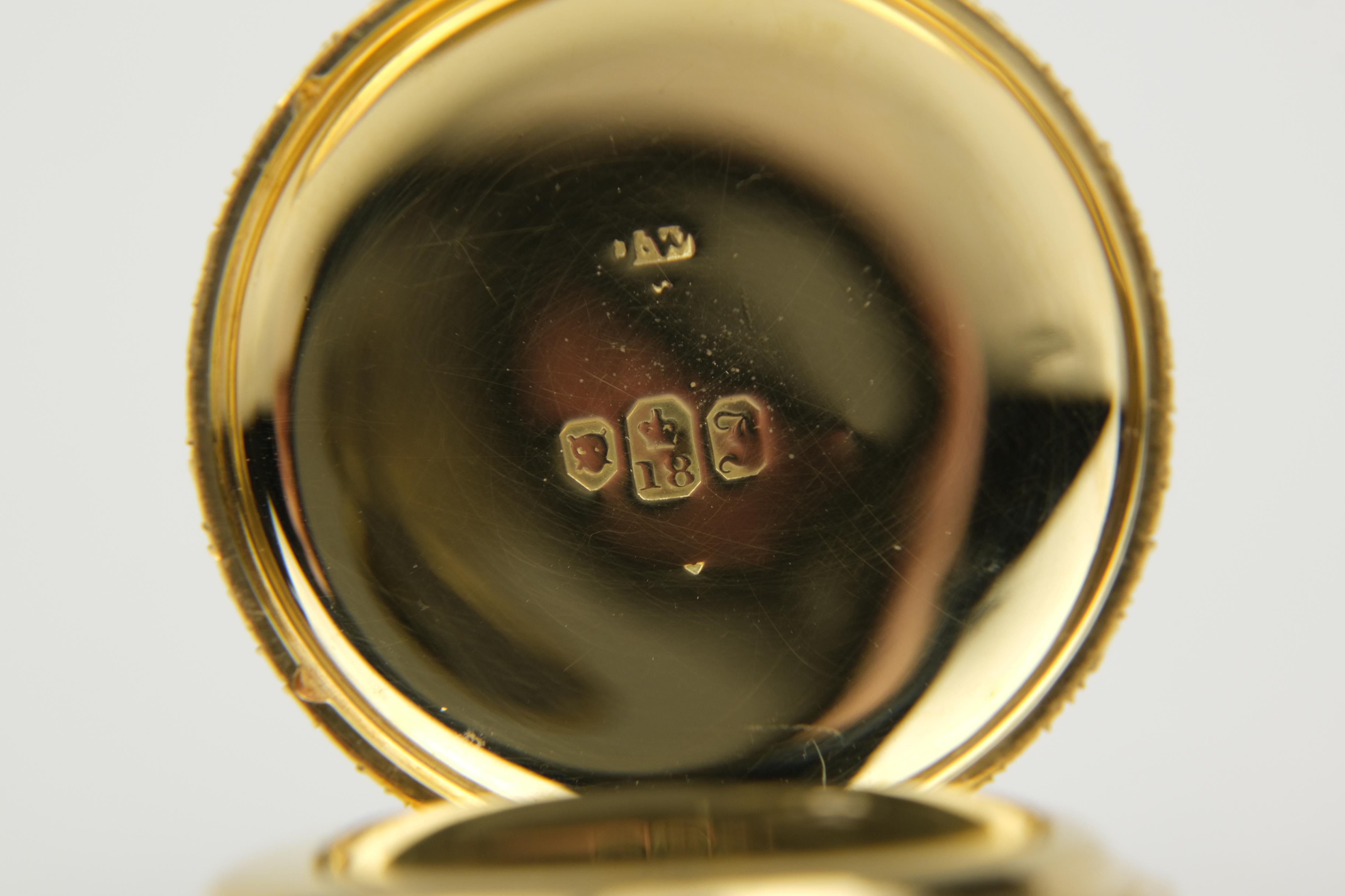 18 Karat Gold Maidstone Uhr von Joseph Barling, 19. Jahrhundert 2