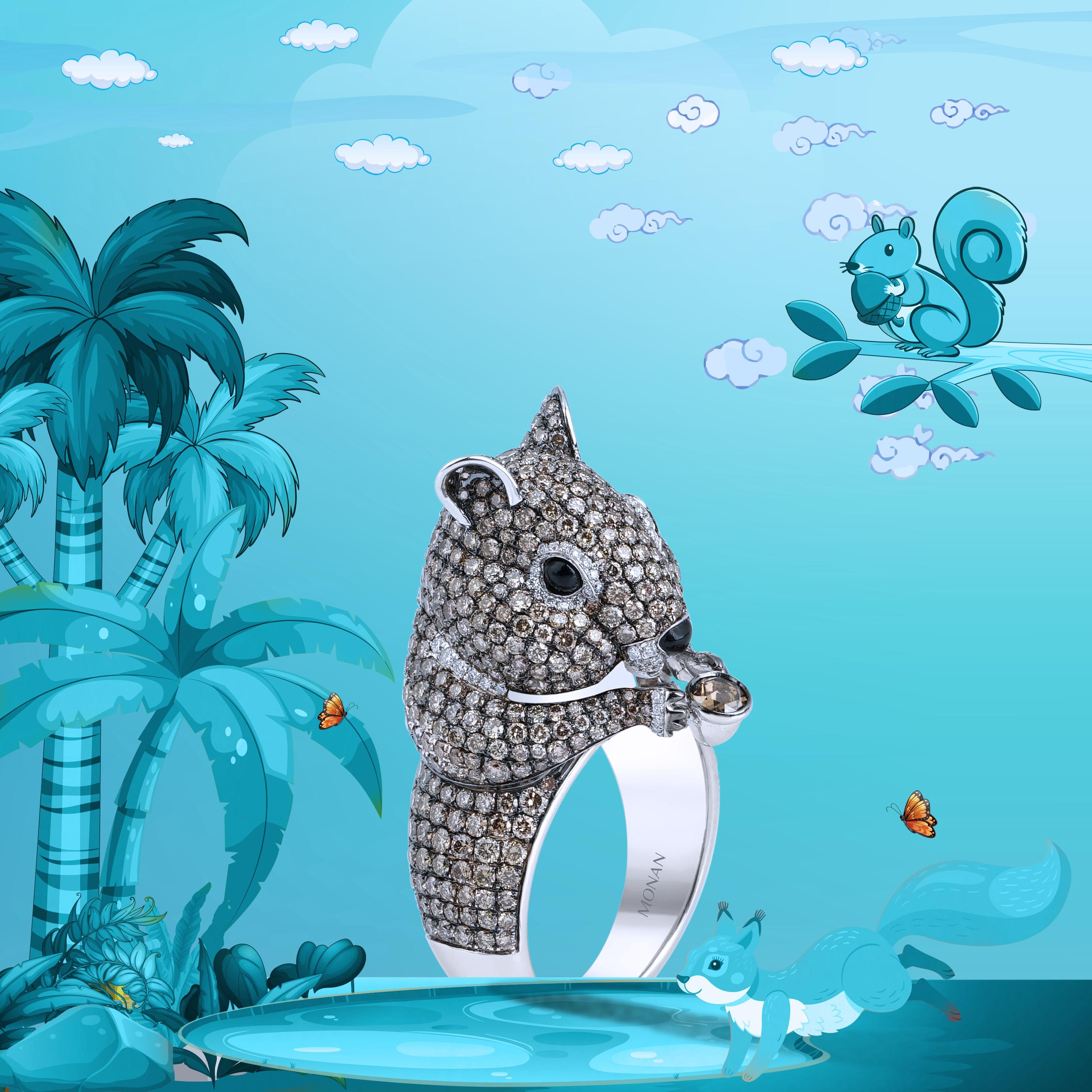 Boucheron shop wolf ring