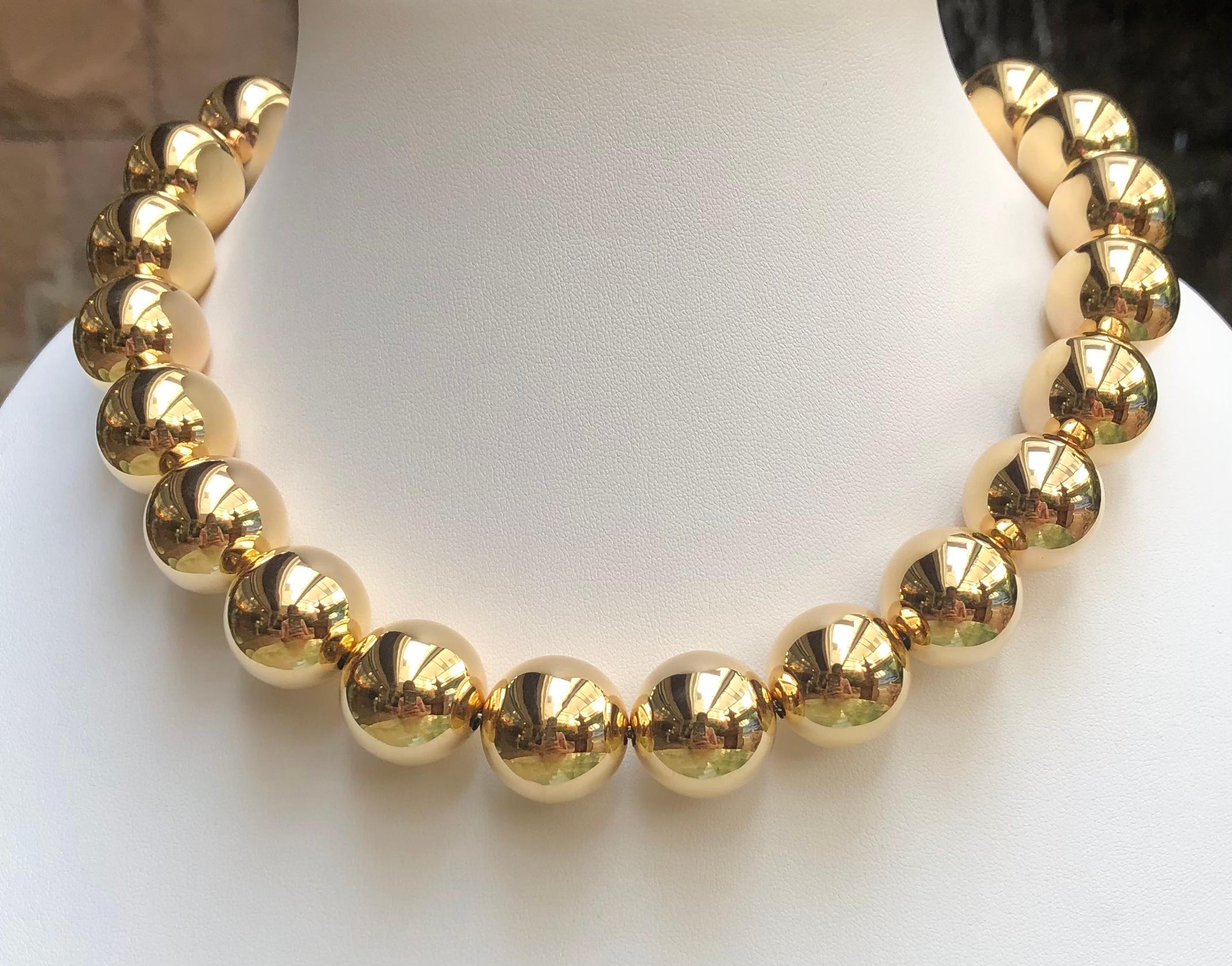 18 Karat Gold Necklace