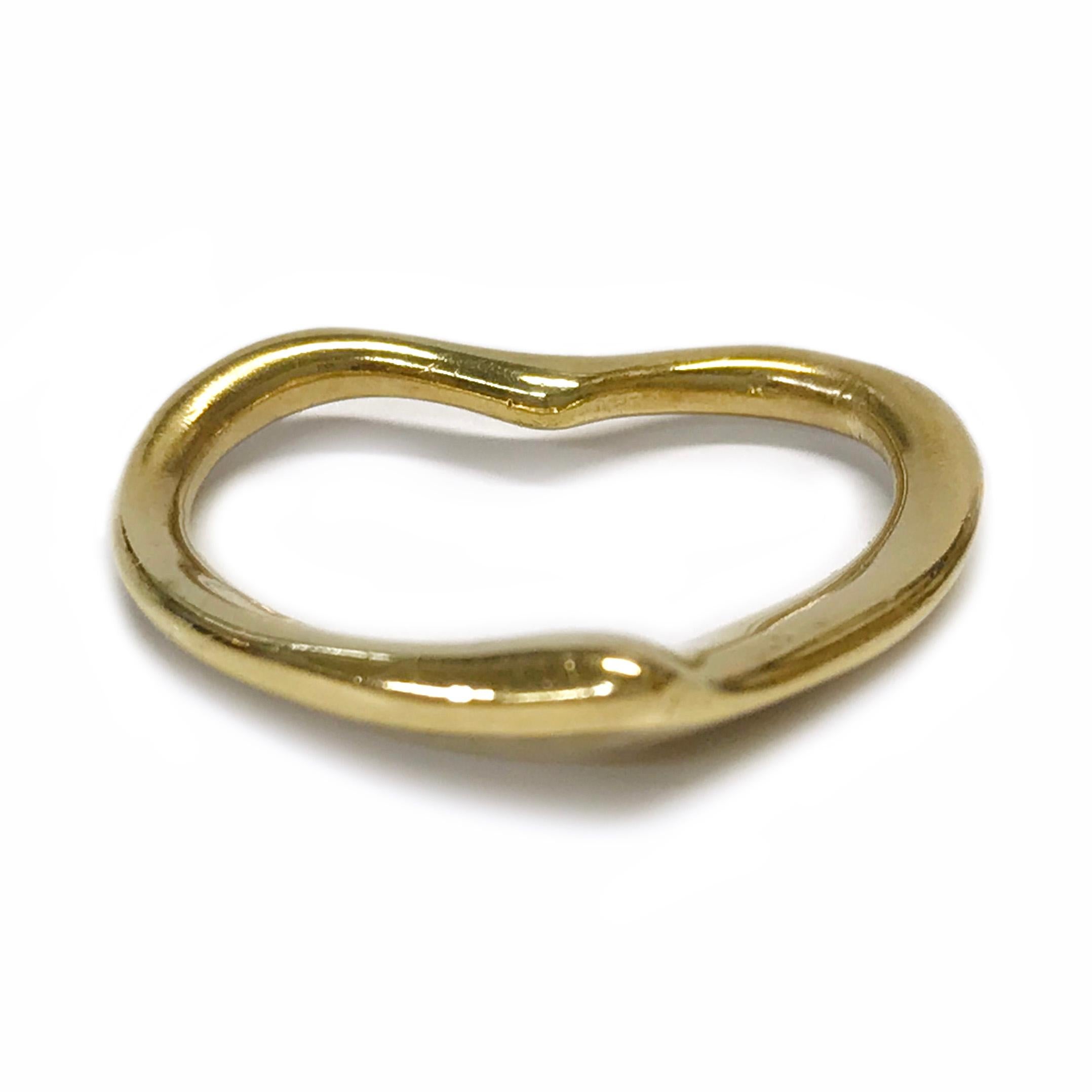Pendentif en forme de cœur ouvert en or 18 carats Bon état - En vente à Palm Desert, CA