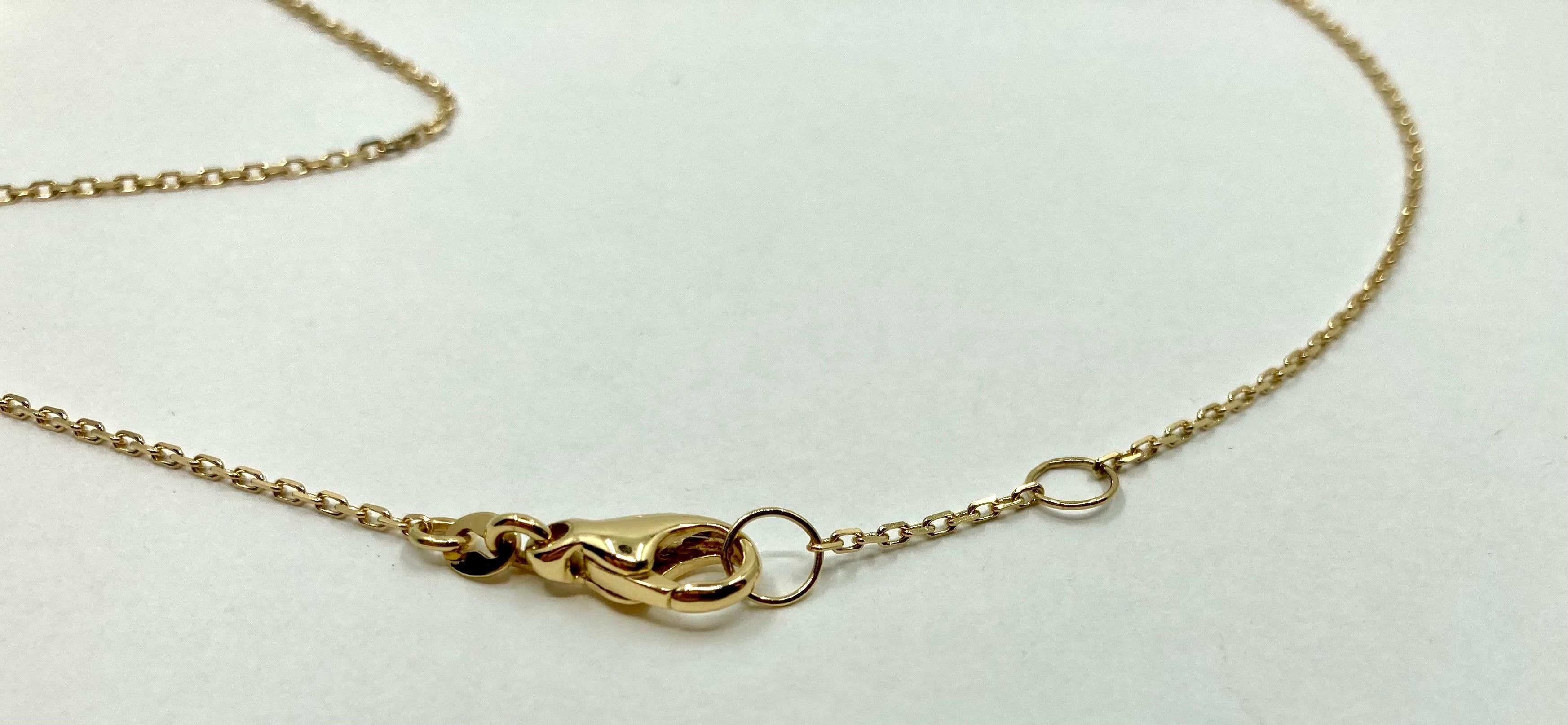 18 Karat Gold Pendant, Large size In New Condition For Sale In Valenza, IT