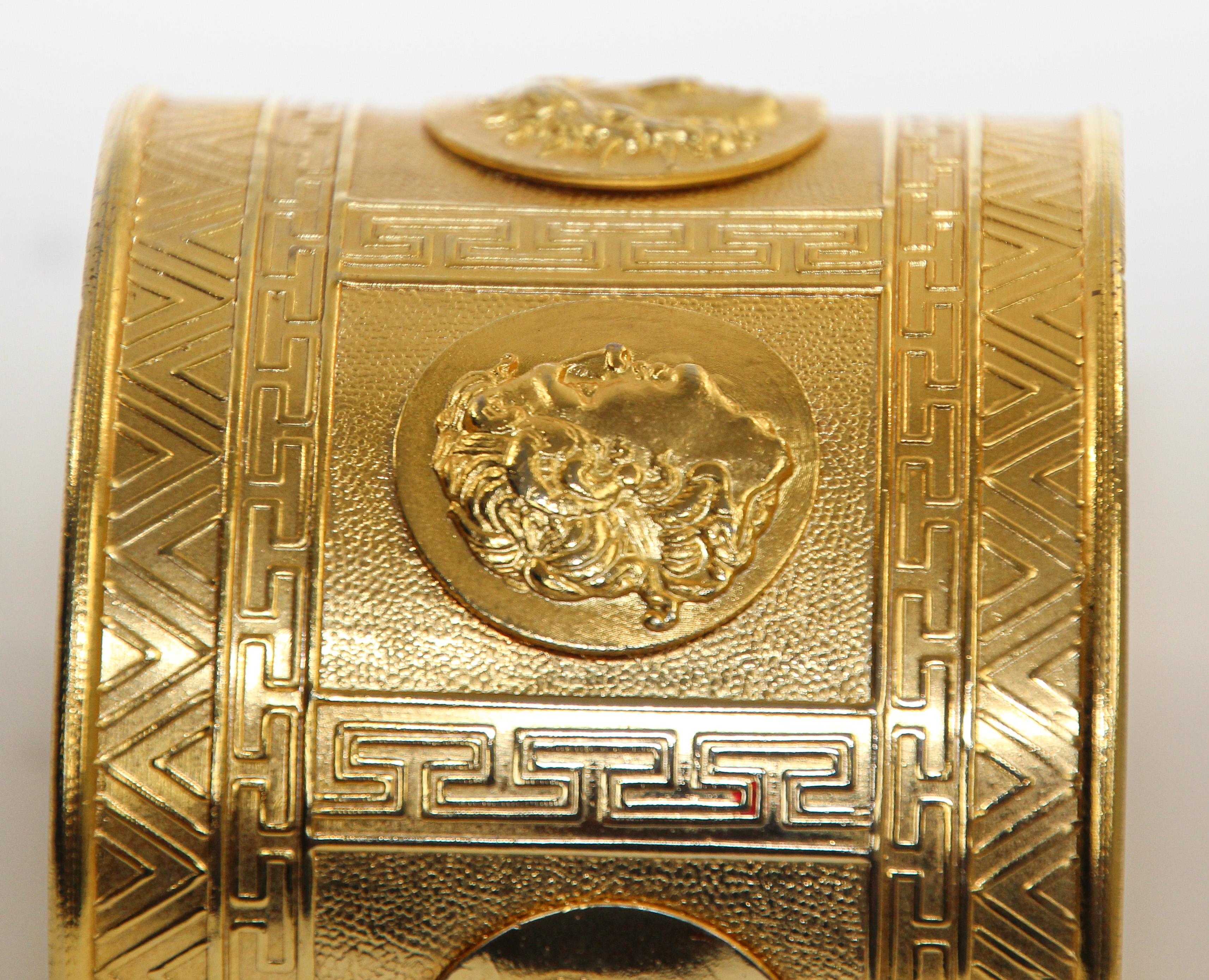 big gold bracelet