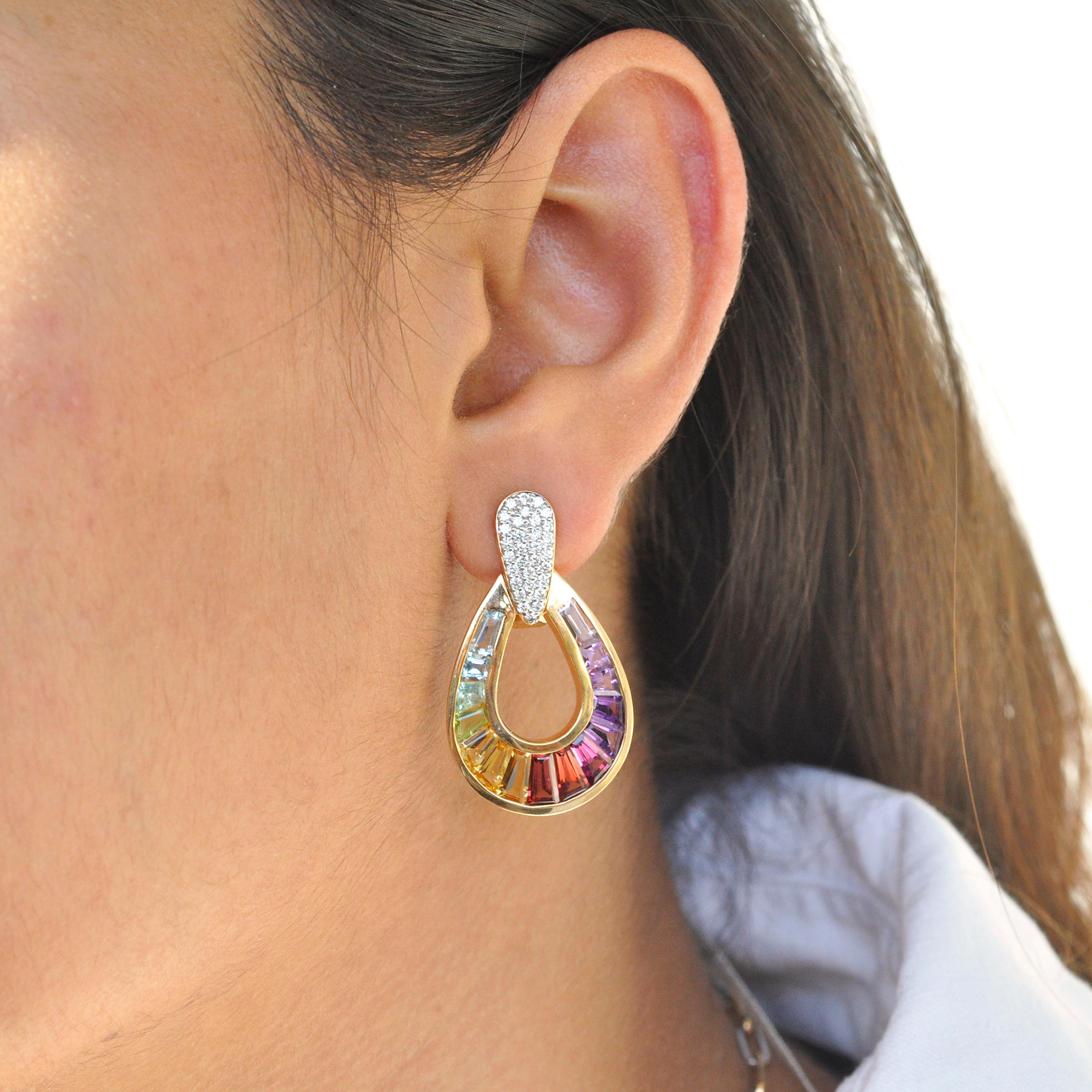 indian diamond pendant and earring set