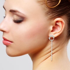 18 Karat Gold Diamant-Ohrringe
