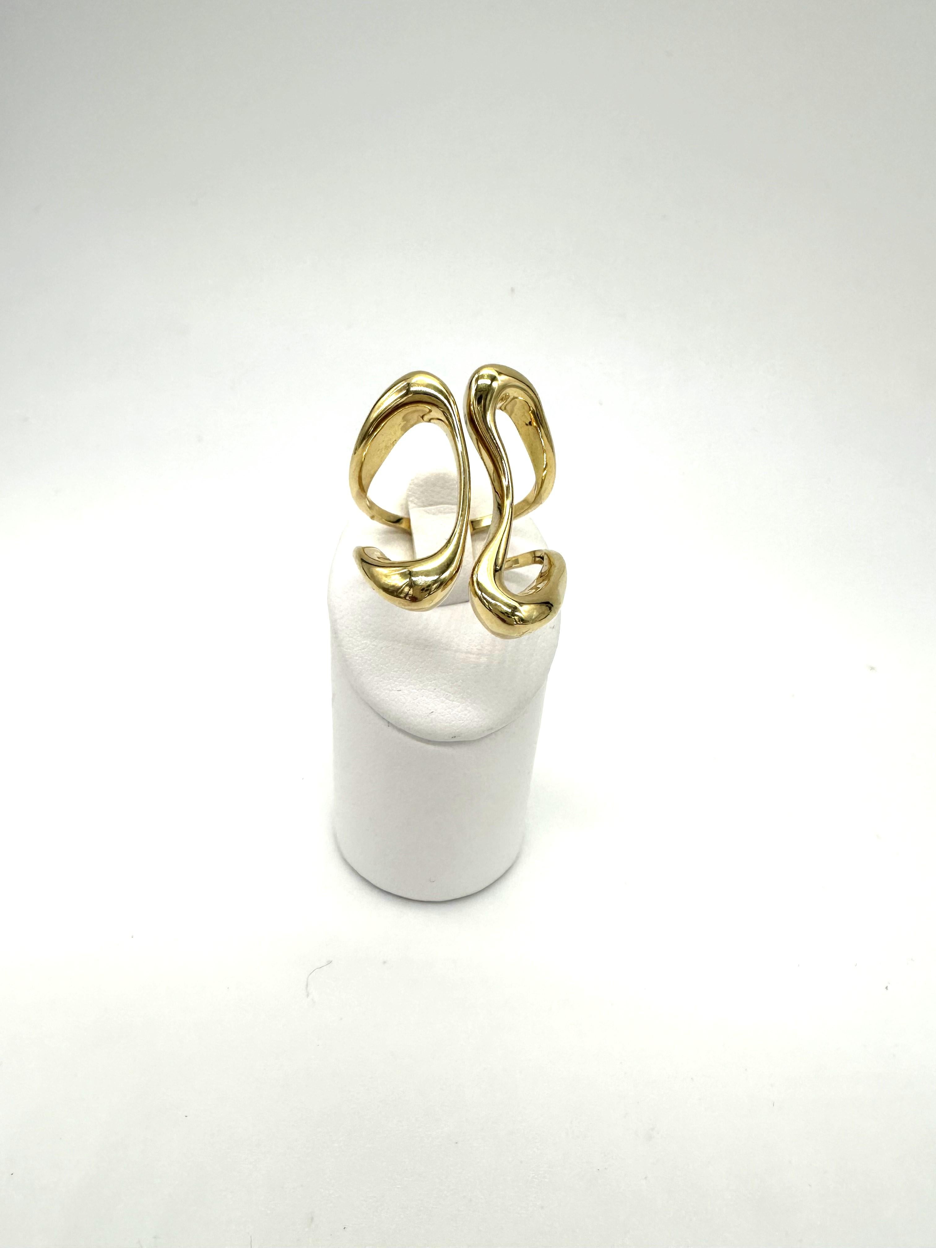 18 Karat Gold Ring In New Condition For Sale In Cascais, Lisboa