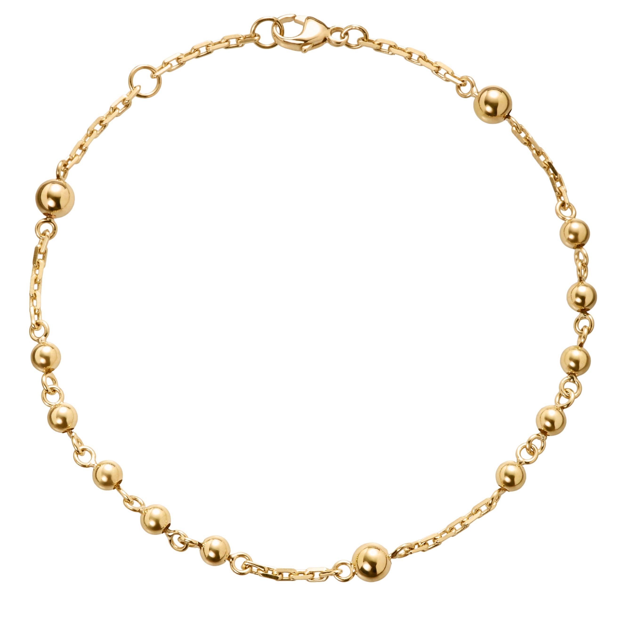 18 Karat Gold Rosary Bracelet For Sale