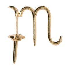 Milamore Fine Jewelry 18 Karat Gold Scorpio Earring