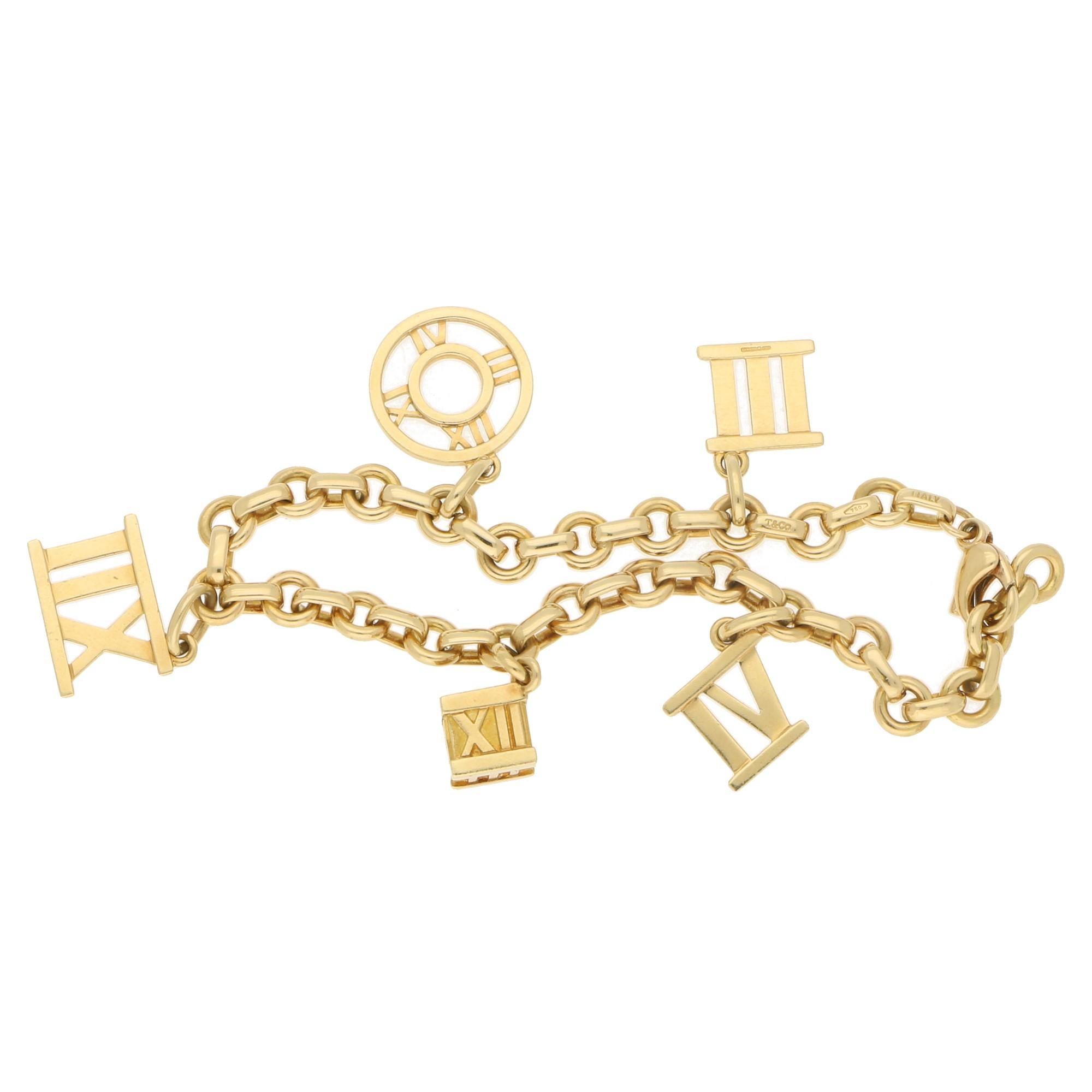 tiffany atlas charm bracelet