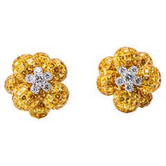 Pulsera de Oro de 18 Kilates Turmalina, Diamante y Zafiro