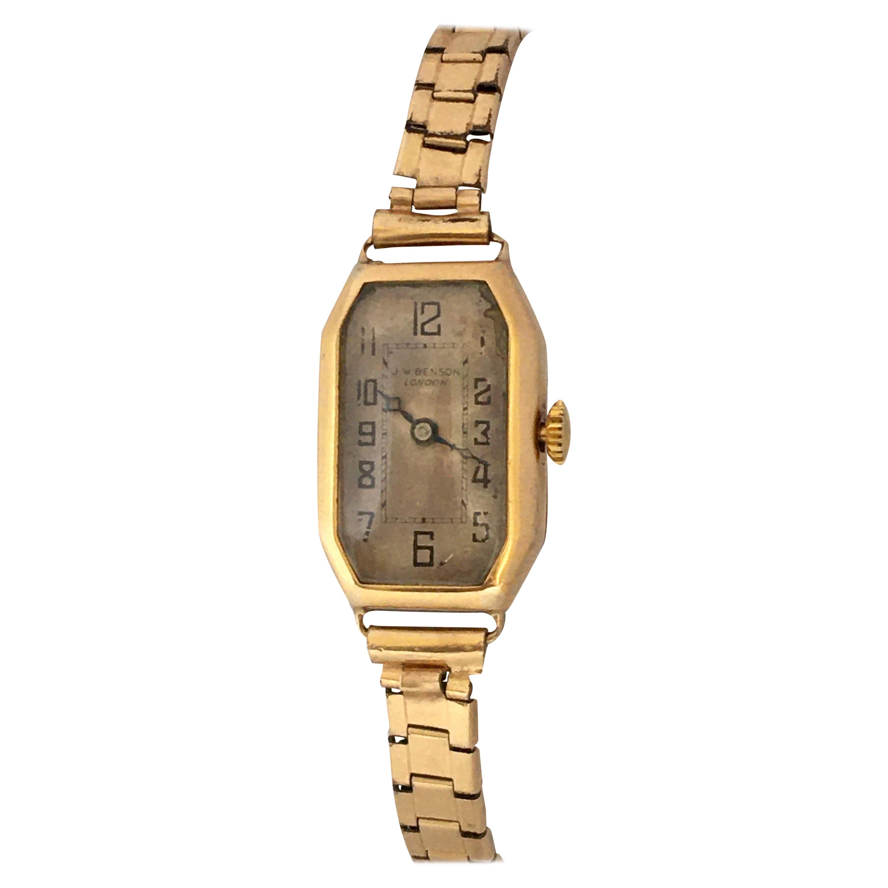 jw benson vintage watches