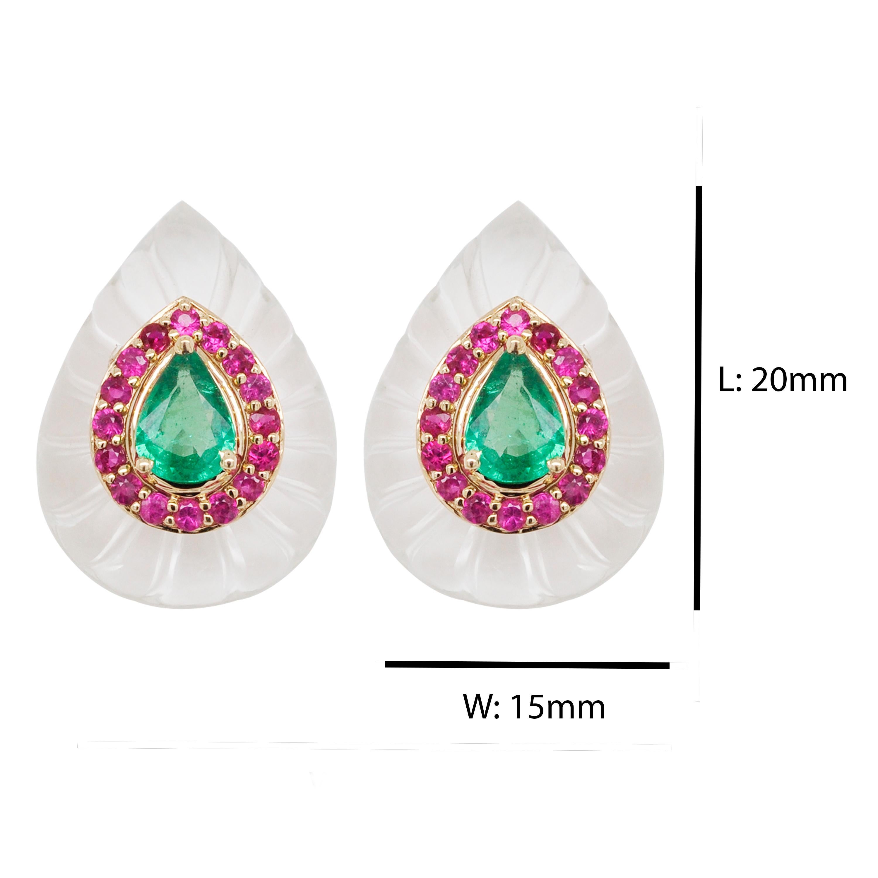 tanishq emerald earrings