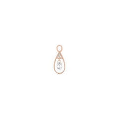 18 Karat Gold White Diamonds Ama Charm