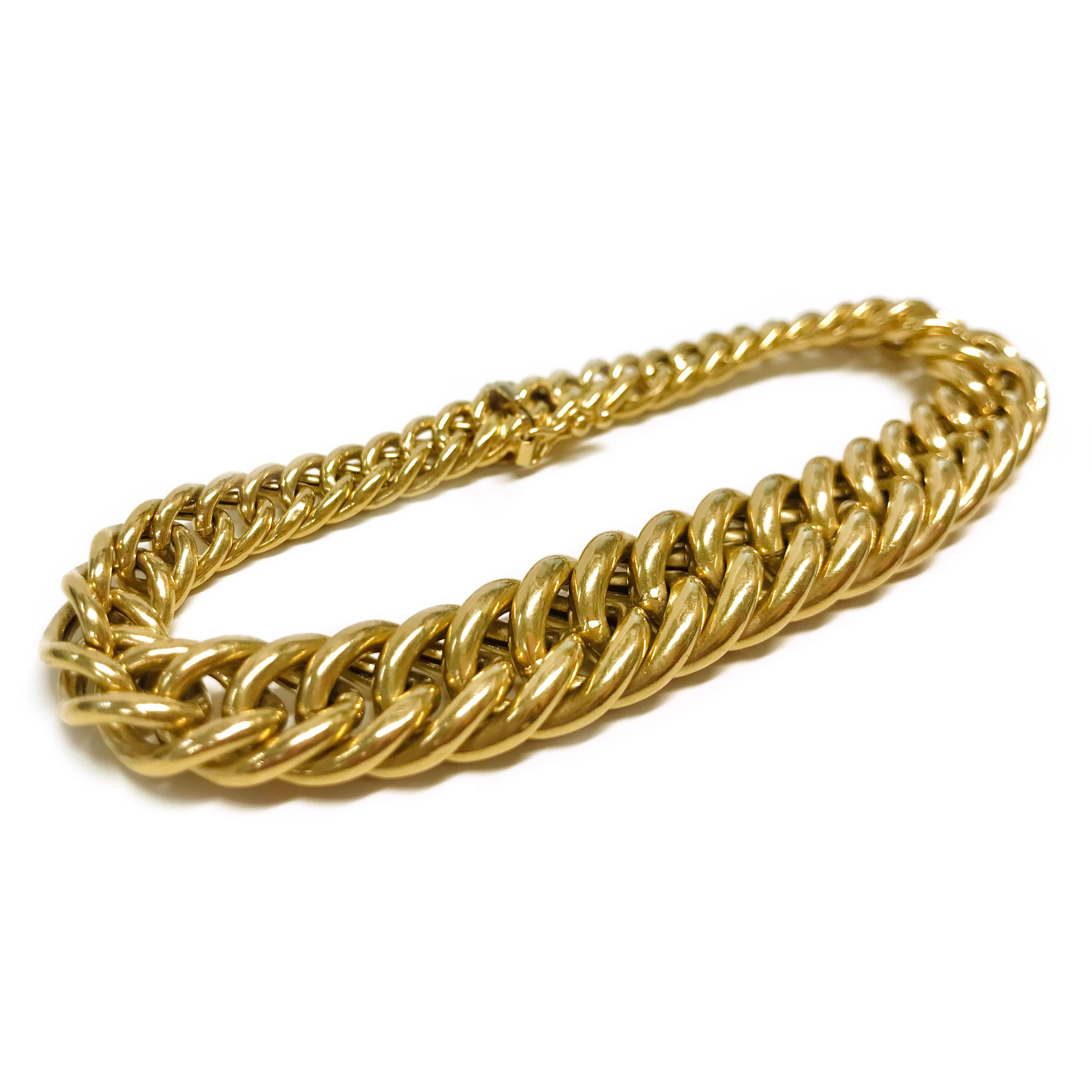 italian cuban link bracelet