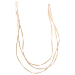 18 Karat Marco Bicego Necklace Marrakech Collection Yellow Gold