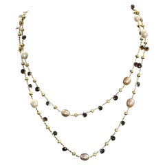 18 Karat Marco Bicego Paradise Pearl Necklace