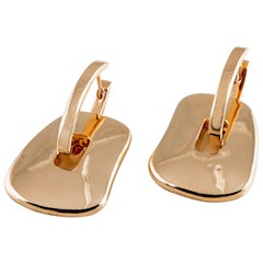 18 Karat Mattioli Large Puzzle Hoop Earrings 18 Karat Mattioli Large Puzzle Hoop Earrings