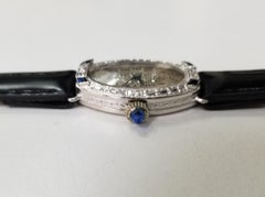 18 Karat "Milos" Art Deco Tank Watch Engraved