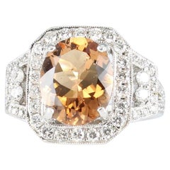 18 Karat Natural Tourmaline Ring