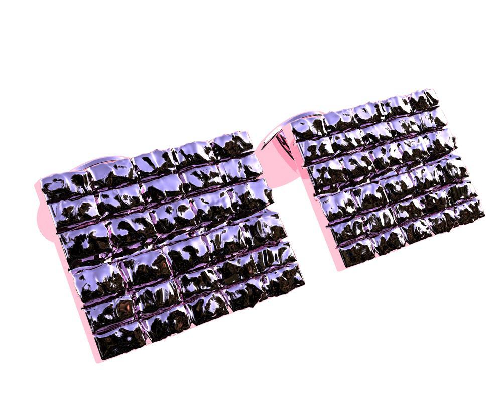 18 Karat Pink Gold Cufflinks 3