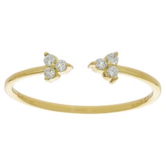 18 Karat Reverie Yellow Gold Ring With Vs-Gh Diamonds