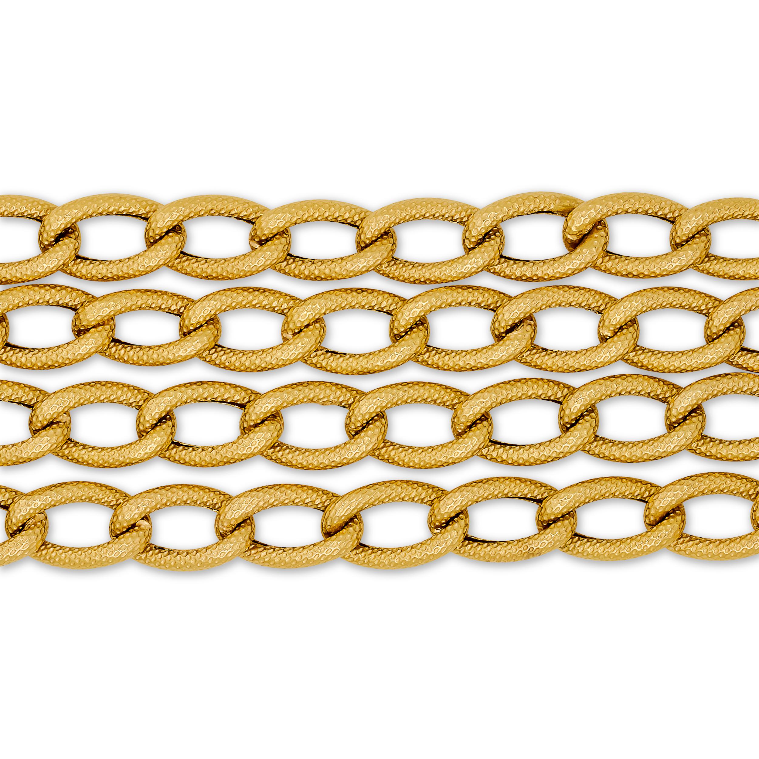 Pendentif circulaire romain 18 carats sur une longue chaîne collier Unisexe en vente