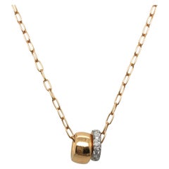 18 Karat Rose Gold and Diamonds Pomellato Iconica Necklace