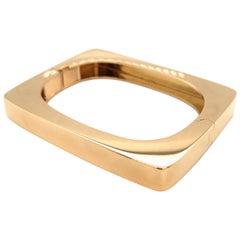 18 Karat Rose Gold Bangle by Trudel