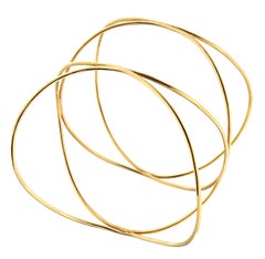 18 Karat Rose Gold Bracelet Handcraft in Italy by Botta Gioielli