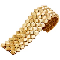 Paolo Costagli 18 Karat Rose Gold Brillante Bracelet, Grande