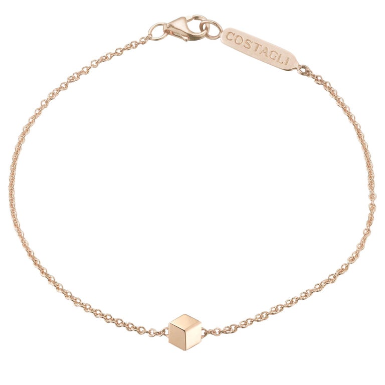 Paolo Costagli 18 Karat Rose Gold Brillante Natalie Bracelet For Sale ...