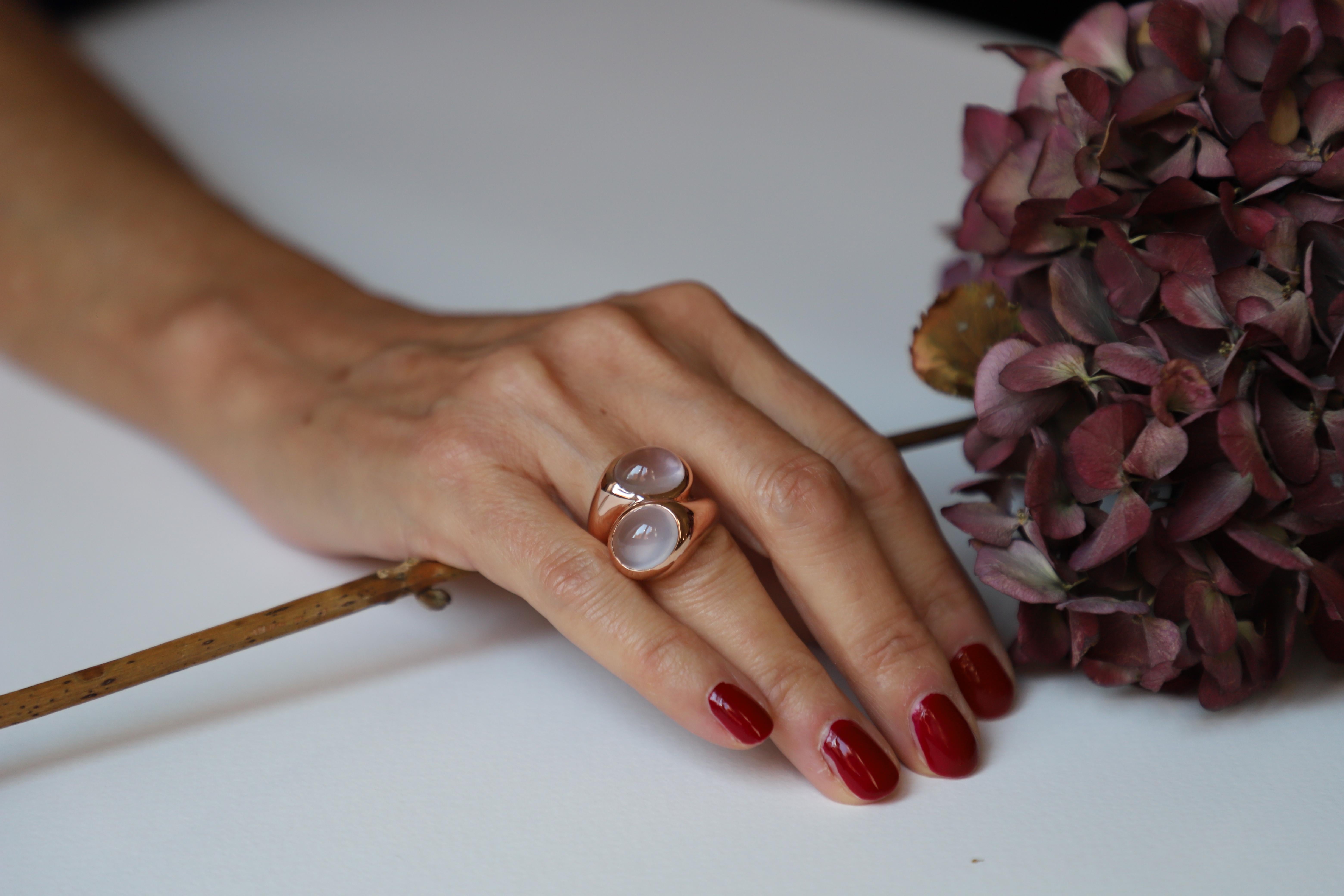 hug ring rose gold