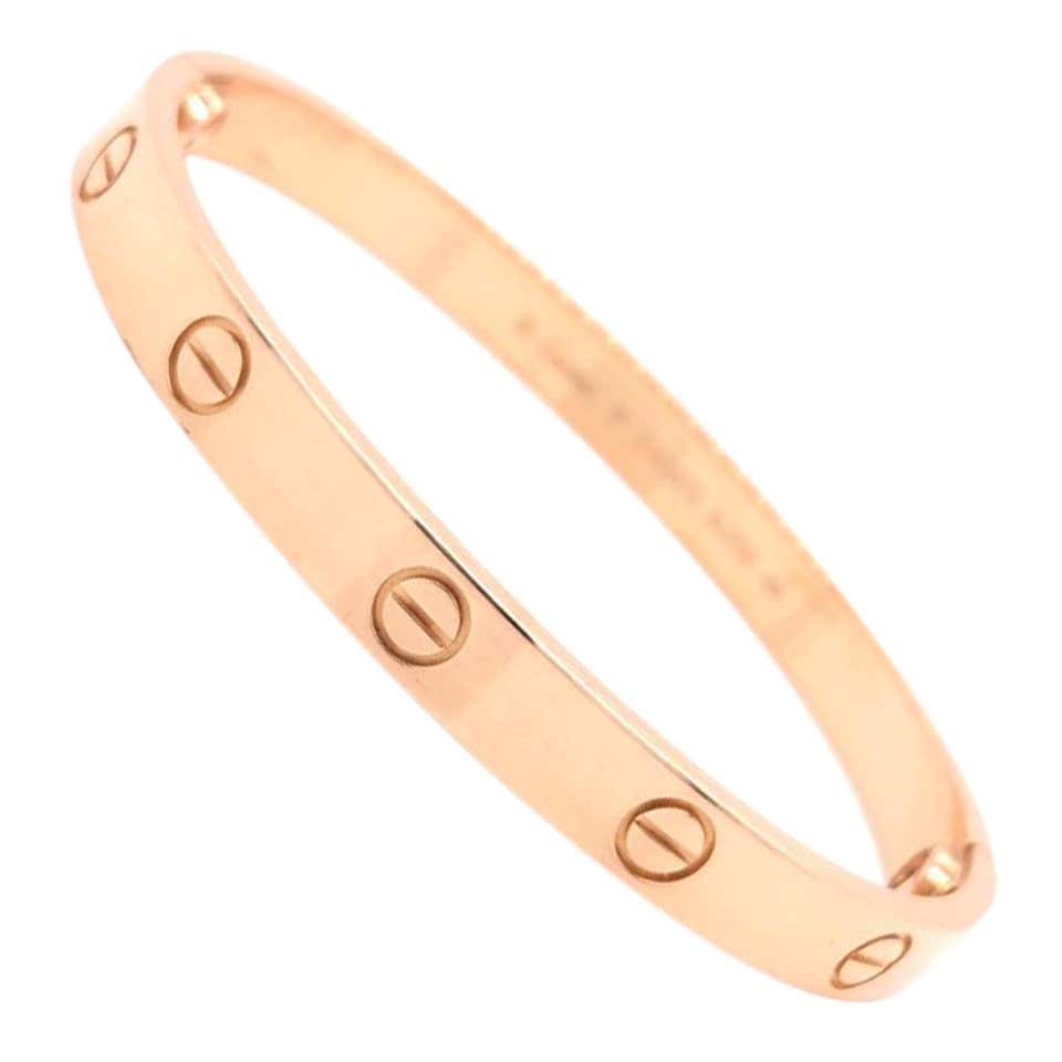 Cartier rose gold bangle Clearance
