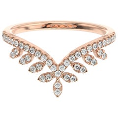 18 Karat Rose Gold Colmar Diamond Ring '1/4 Carat'