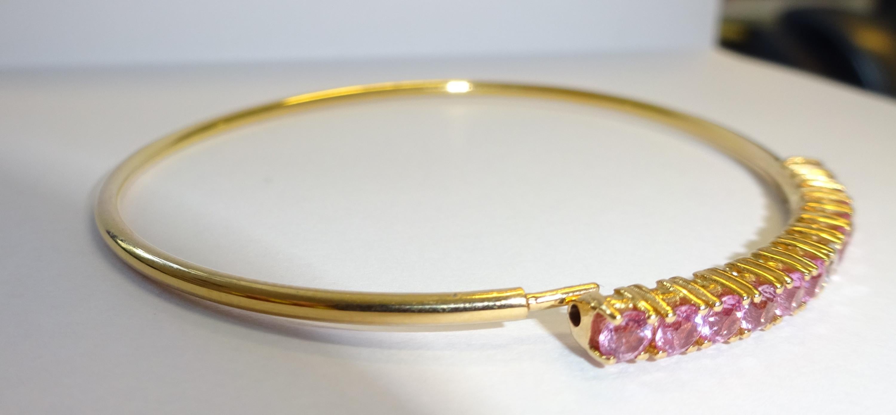 dainty delight pink bracelet