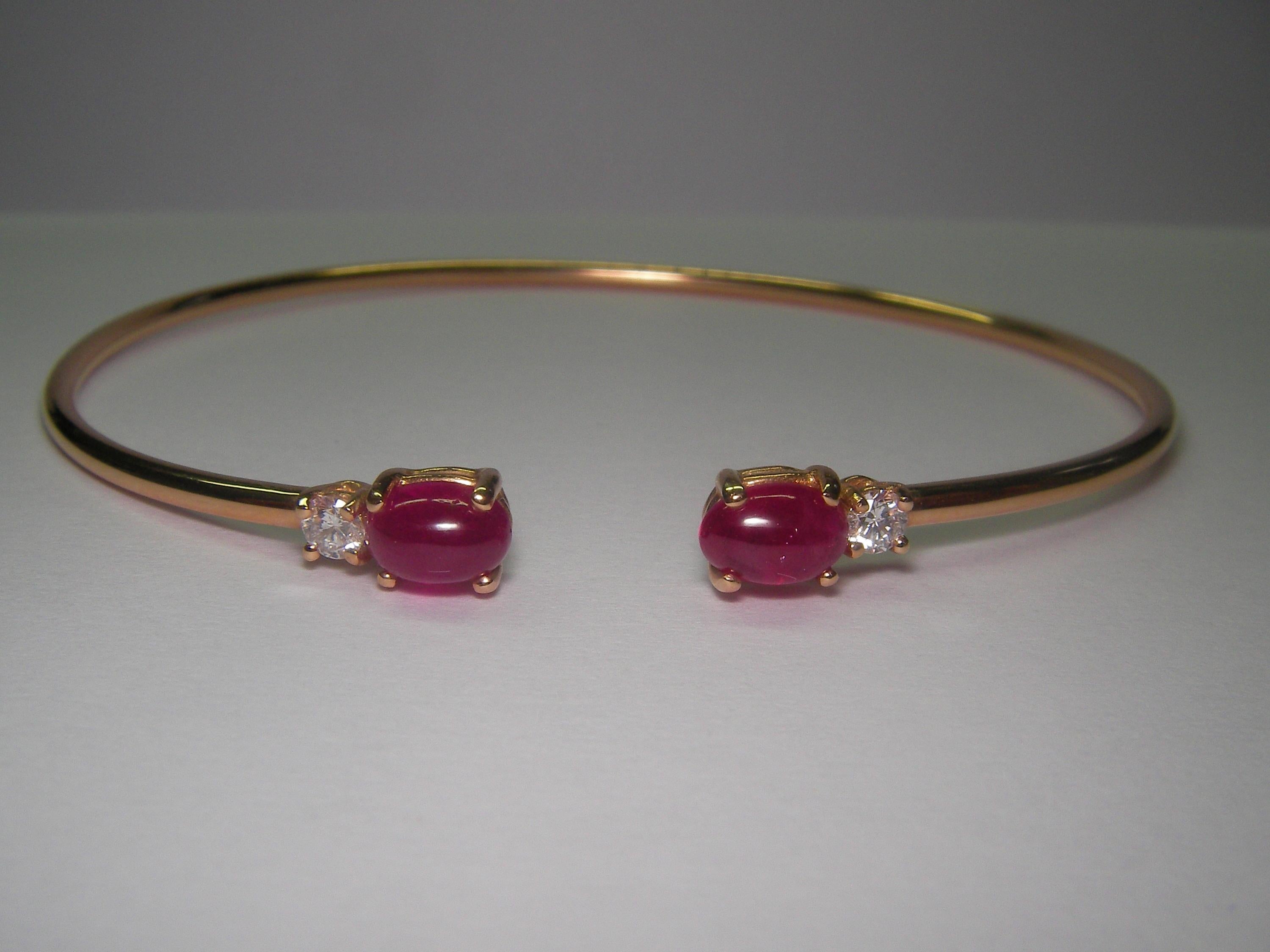 18 Karat Rose Gold Diamond and Ruby Bracelet

2 Diamonds 0.16 Carat H SI
2 Ruby 1.57 Carat
5,7 x 5.0 cm


Founded in 1974, Gianni Lazzaro is a family-owned jewelry company based out of Düsseldorf, Germany.
Although rooted in Germany, Gianni