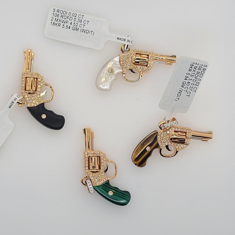 PROSTEEL Collier Homme Plaqué Or Chaîne Pendentif AK-47 Fusil d'assaut Bijou Tandance pour Garçon