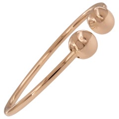 18 Karat Rose Gold Flexible Bracelet from Scheffel-Schmuck's Bubble's Collection