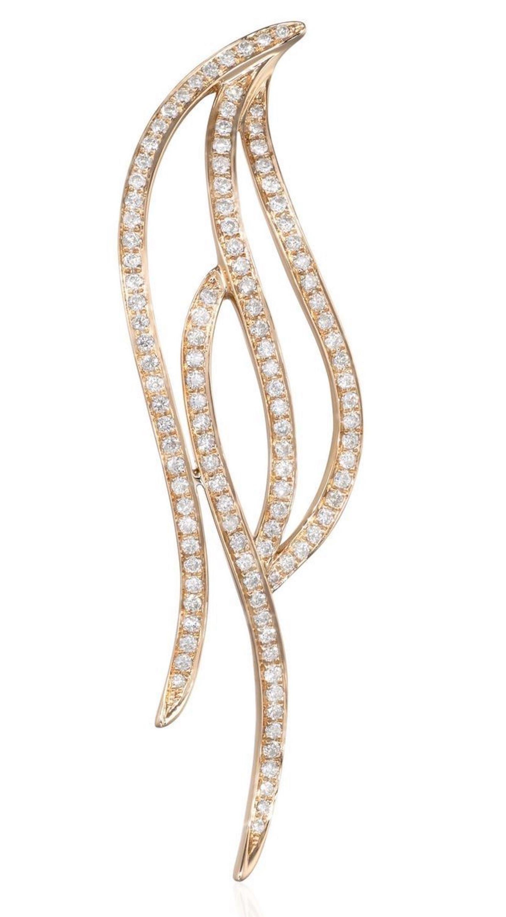 AS29
18kt rose gold flow long 4-lines diamond earrings

Offering modern women the perfect cure to diamond envy with a unique provocative take on fine jewellery, AS29 is all about being bold and feminine as seen in these 18kt gold and diamond