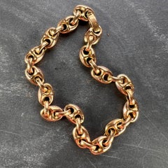 18 Karat Rose Gold Mariner Link Bracelet