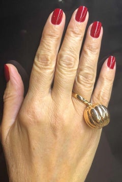 18 Karat Rose Gold Ring