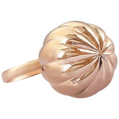18 Karat Rose Gold Ring