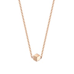 Paolo Costagli 18 Karat Rose Gold Unique Natalie Pendant Necklace