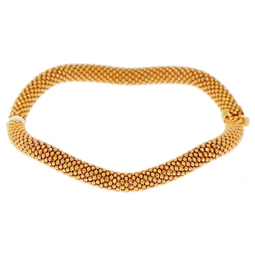 18 Karat Rose Gold Vezzaro Classic Bangle Bracelet
