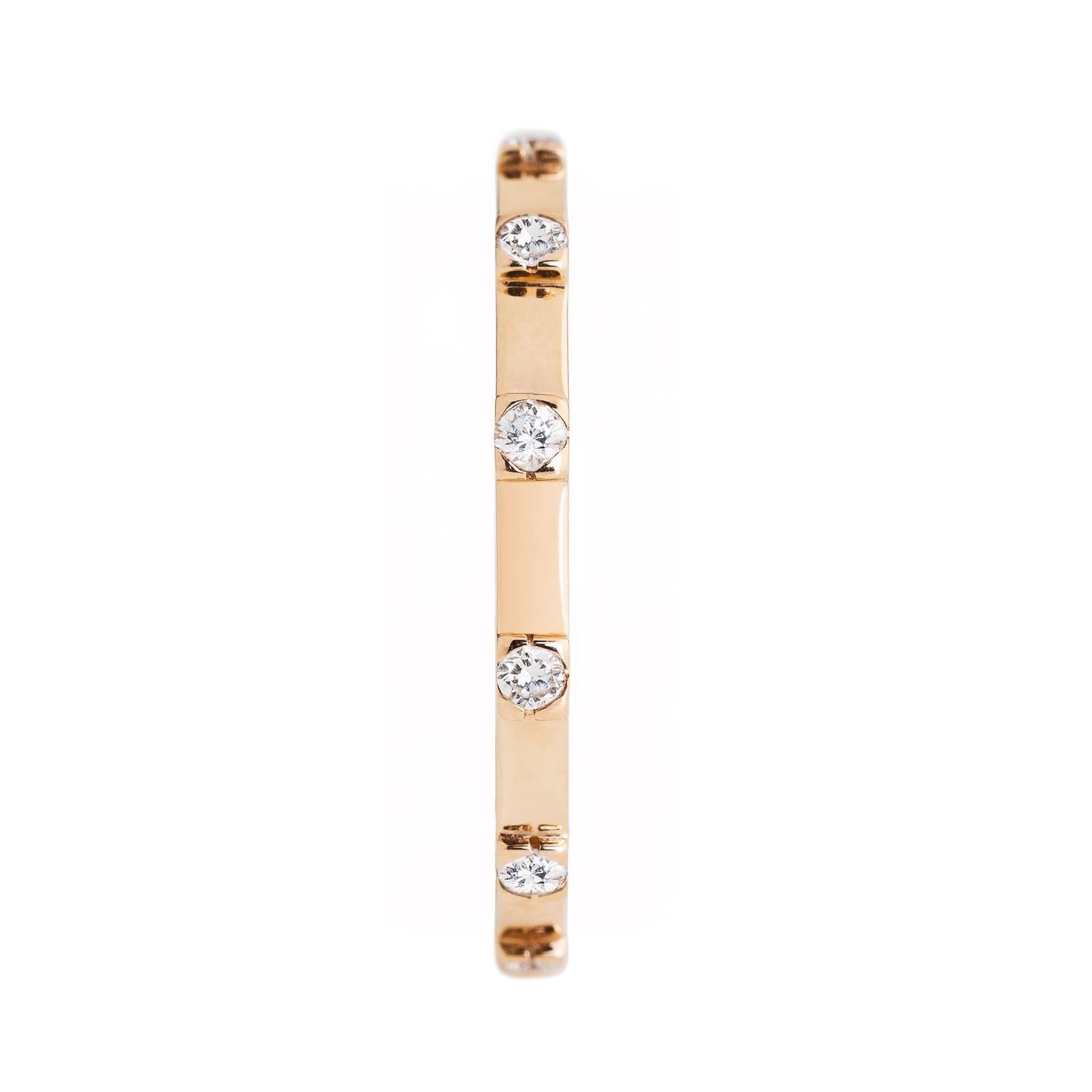 18K Roségold
ca. 11 weiße Diamanten
ca. 0,15 ct.

Love is the answer: Our new Love Collection is a must have for all confident women.

Available in 3 Business Days Ring Size 53. On request all ring sizes available.