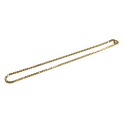 Yellow Gold Serpentine Necklace