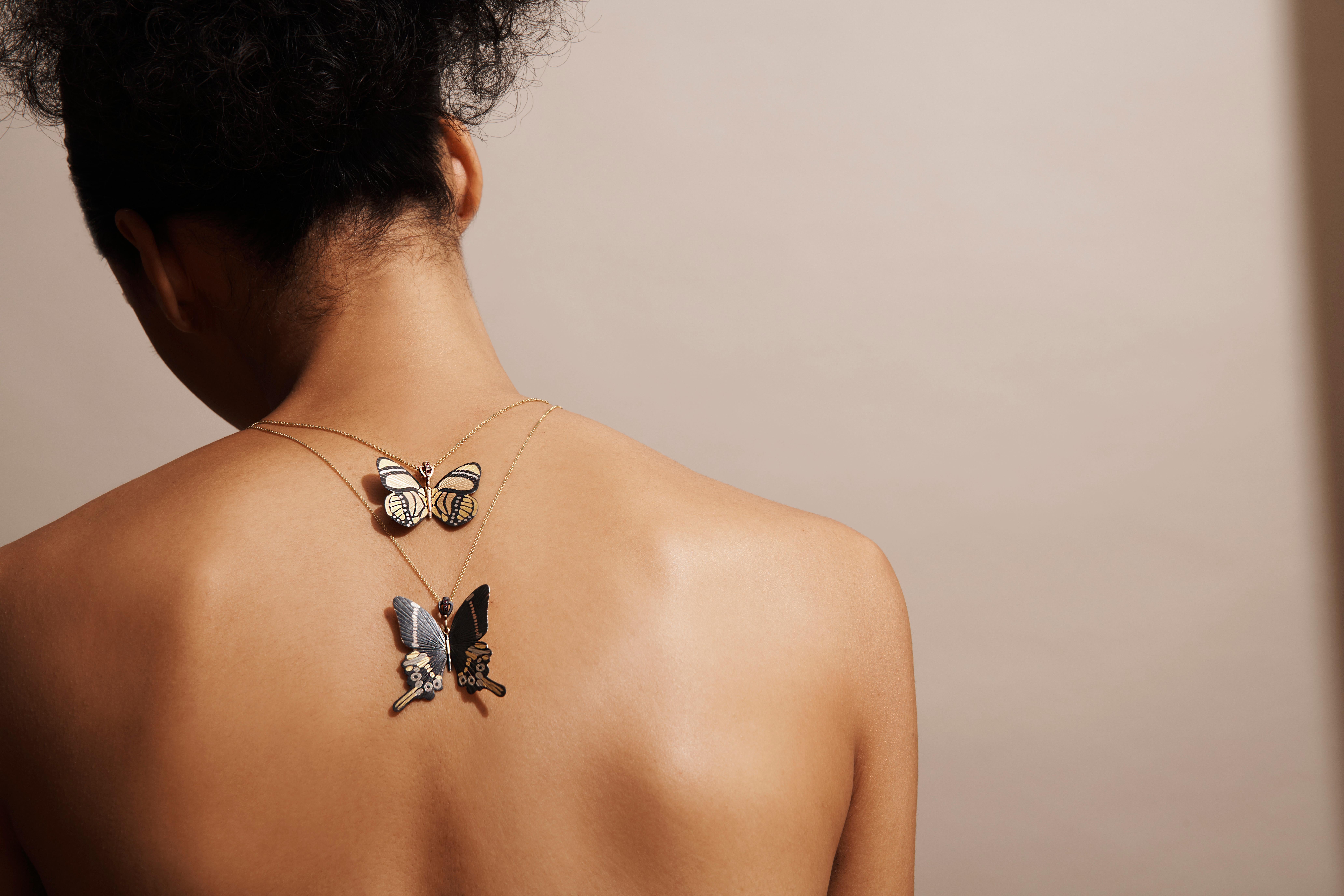 james banks butterfly necklace