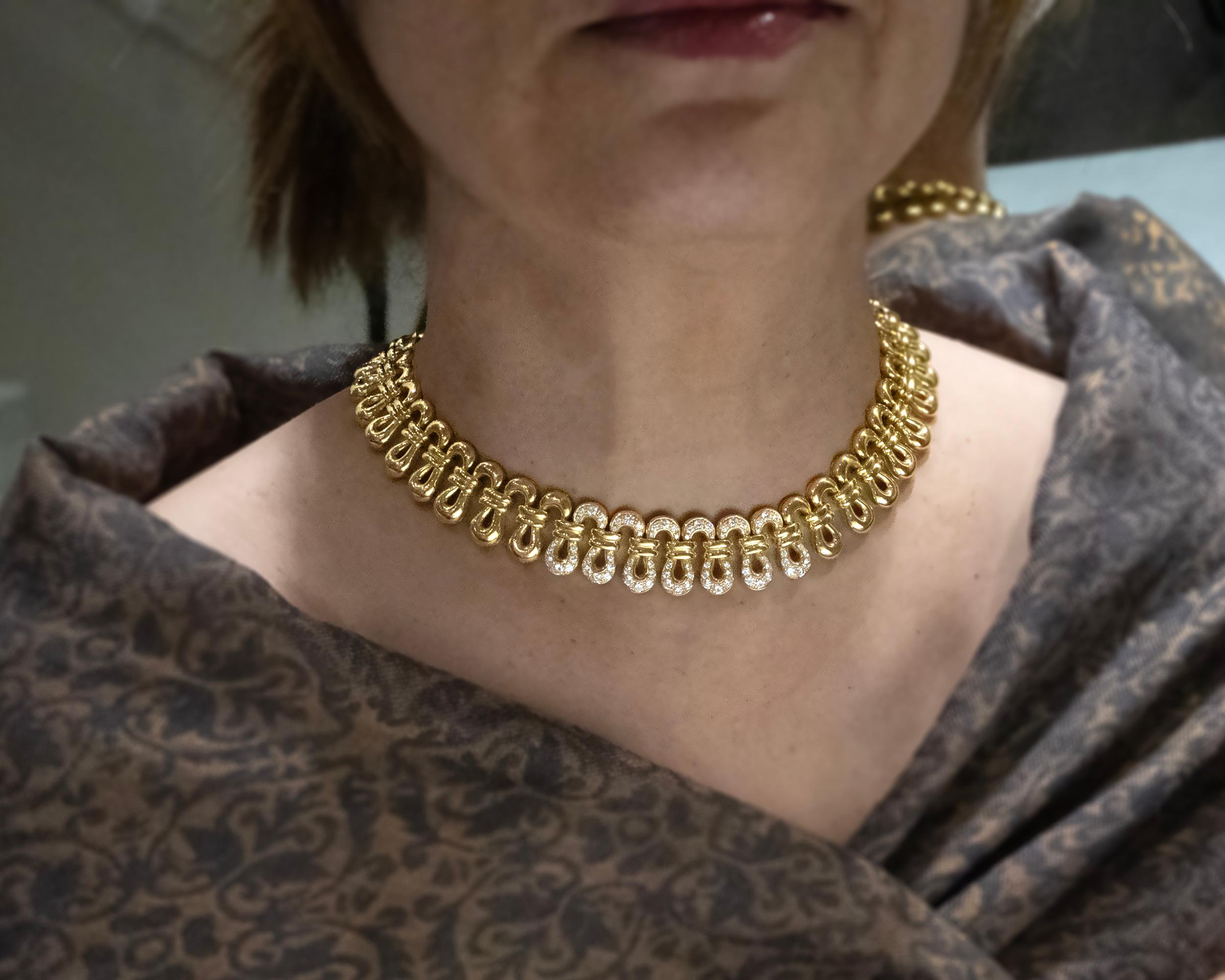 solid choker necklace